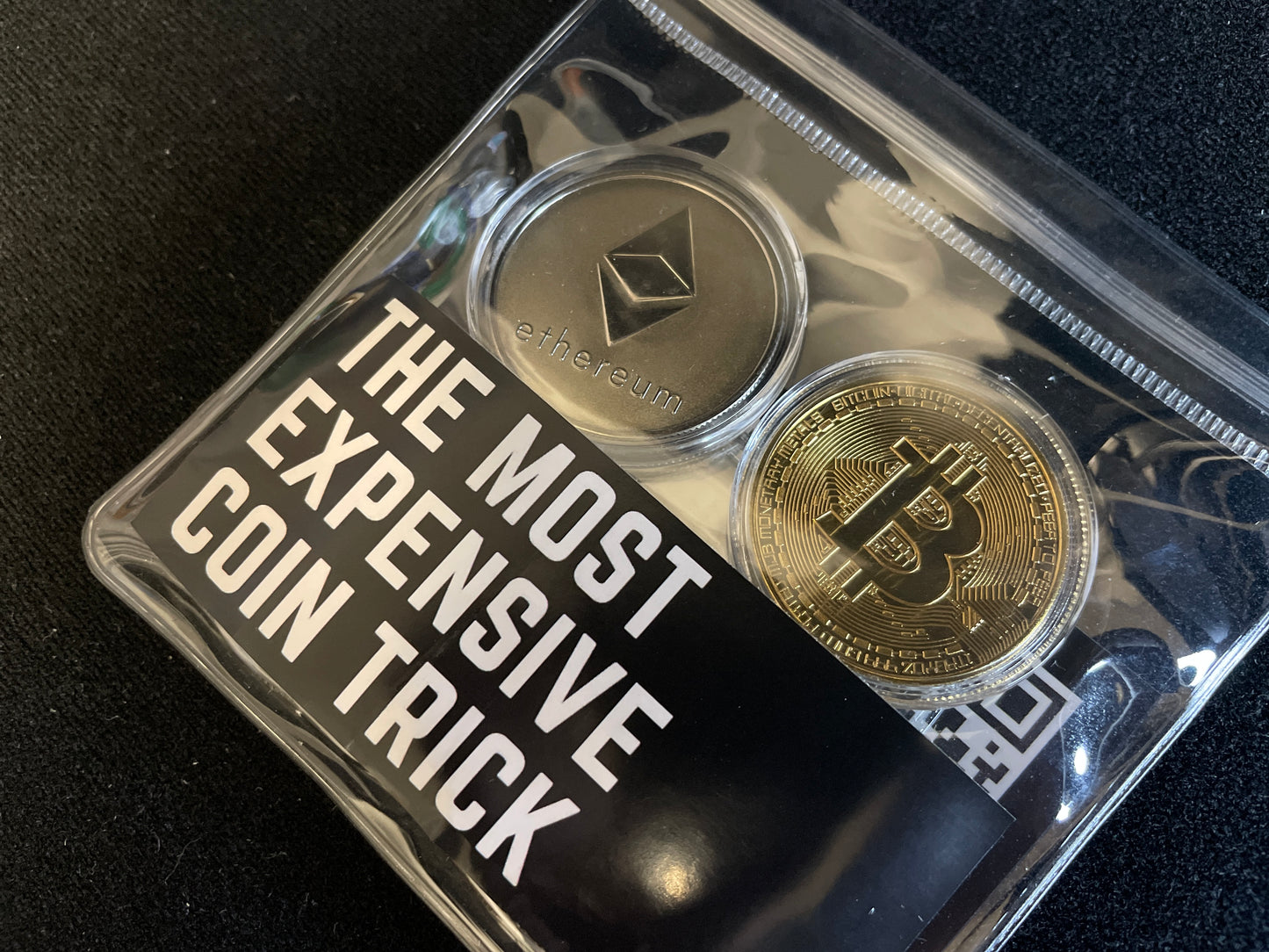 The Most Expensive Coin Trick (BTC & ETH Sun and Moon)