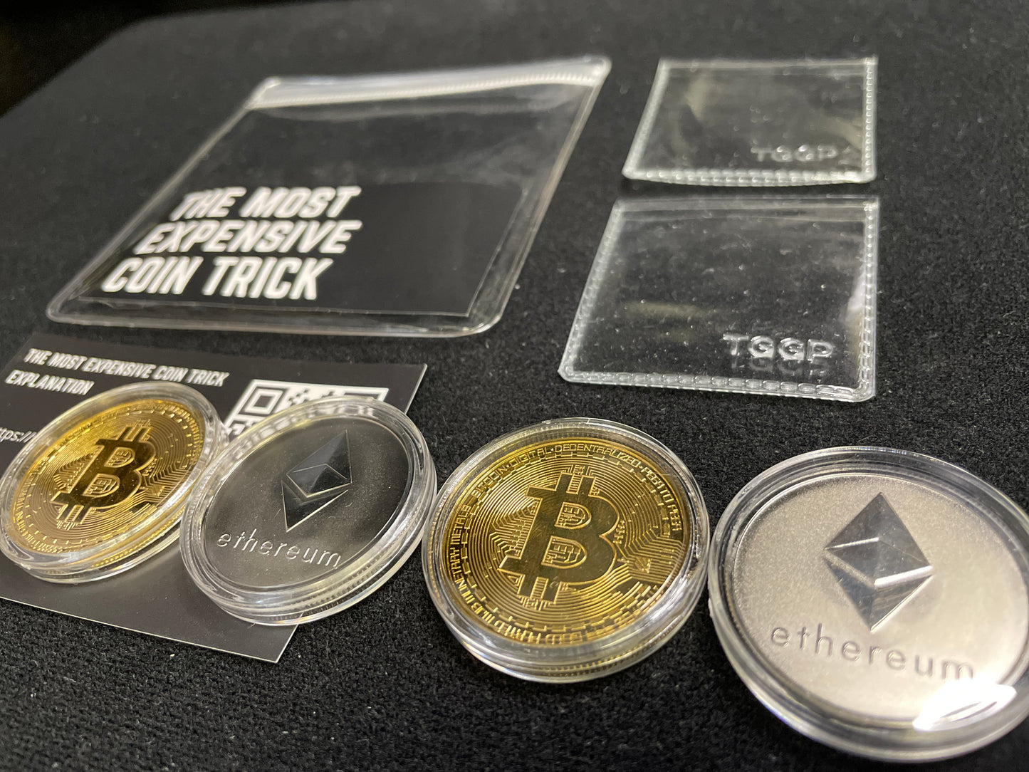 The Most Expensive Coin Trick (BTC & ETH Sun and Moon)