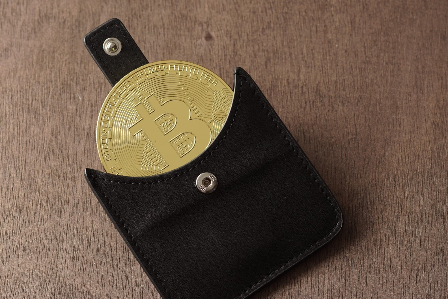 2.8" Jumbo Bitcoin w/ Holder